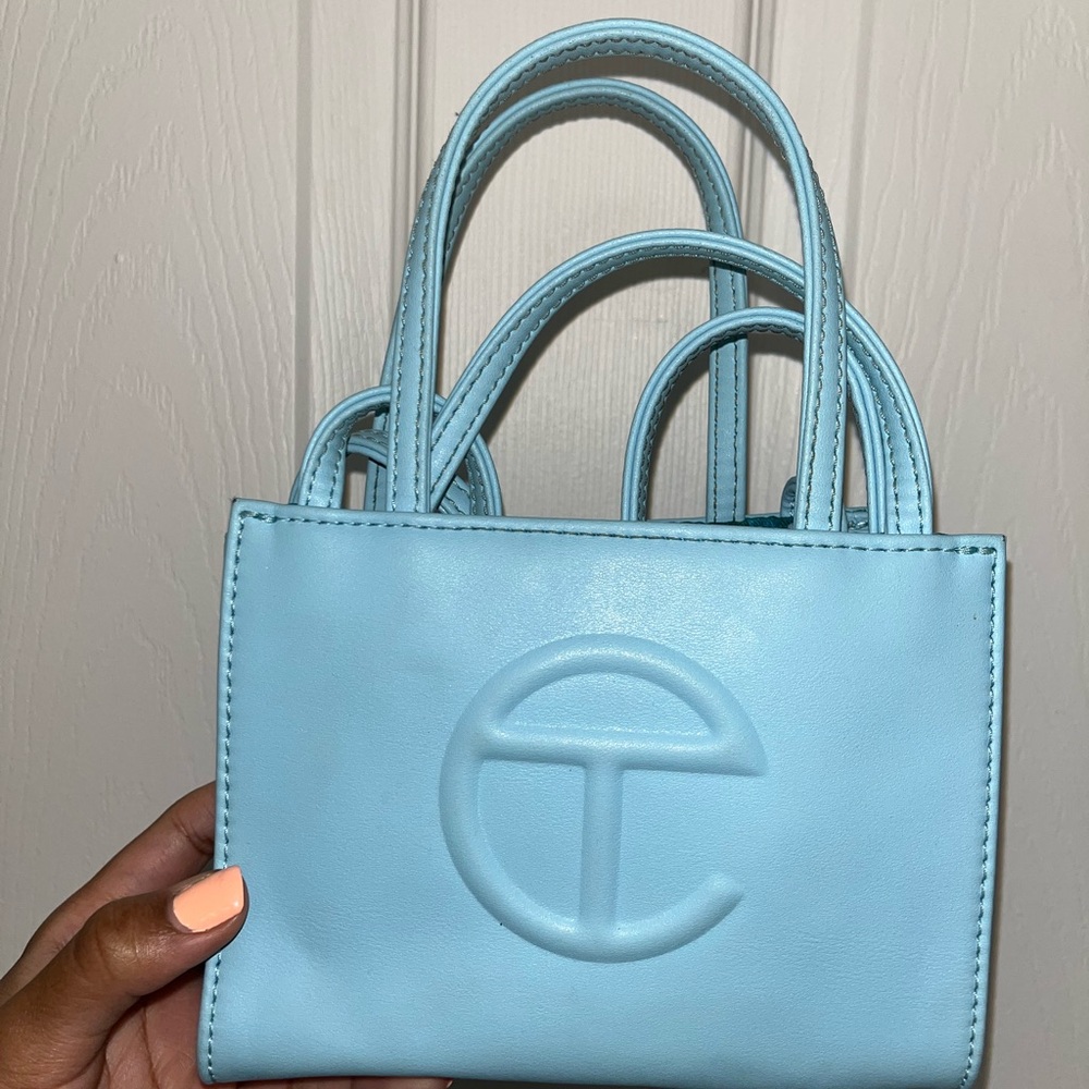 Telfar Pool Blue Mini Bag